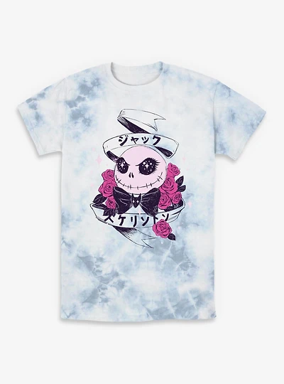 Disney The Nightmare Before Christmas Cutie Kanji Tie-Dye T-Shirt