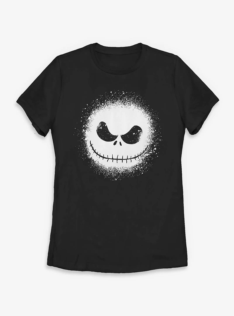 Disney The Nightmare Before Christmas Jack Splatter Womens T-Shirt