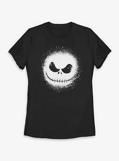 Disney The Nightmare Before Christmas Jack Splatter Womens T-Shirt