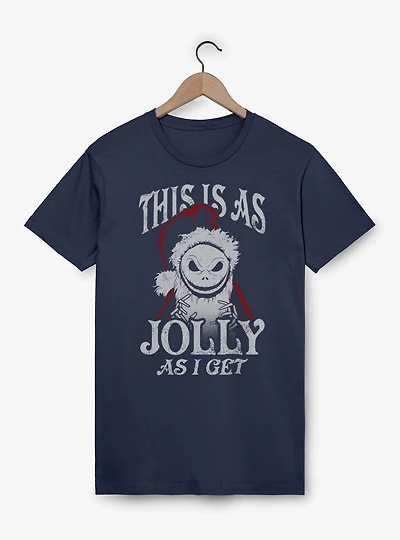 Disney The Nightmare Before Christmas Jolly Santa Jack T-Shirt