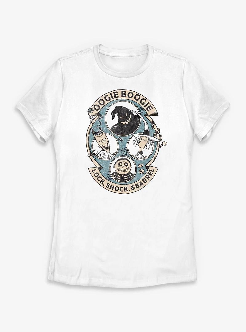 Disney The Nightmare Before Christmas Pyro Tarot Womens T-Shirt