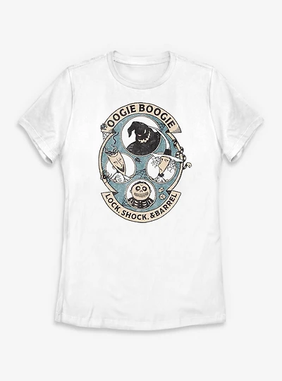 Disney The Nightmare Before Christmas Pyro Tarot Womens T-Shirt