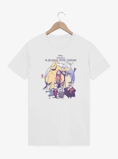 Disney The Nightmare Before Christmas Scary Group T-Shirt