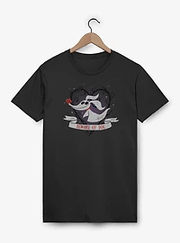 Disney The Nightmare Before Christmas Beware Of Dog Zero Heart T-Shirt
