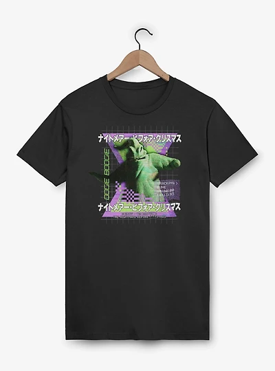 Disney The Nightmare Before Christmas Vaporwave Oogie T-Shirt