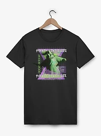Disney The Nightmare Before Christmas Vaporwave Oogie T-Shirt