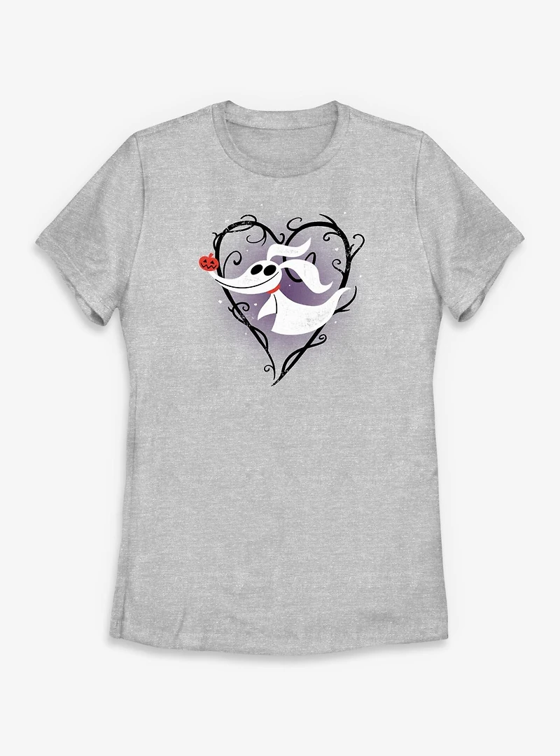 Disney The Nightmare Before Christmas Beware Of Dog Zero Womens T-Shirt