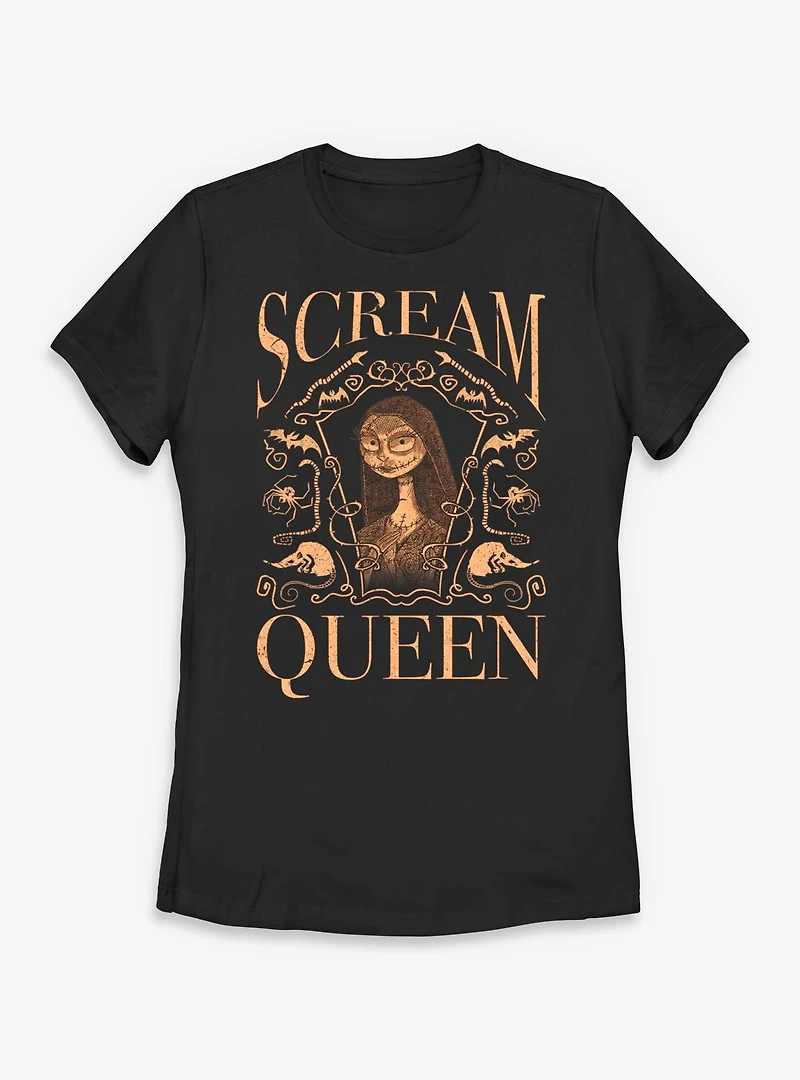 Disney The Nightmare Before Christmas Scream Queen Womens T-Shirt