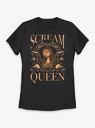 Disney The Nightmare Before Christmas Scream Queen Womens T-Shirt