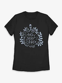 Disney The Nightmare Before Christmas Deadly Night Shade Womens T-Shirt