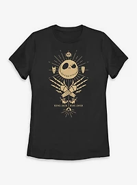 Disney The Nightmare Before Christmas King Jack Womens T-Shirt