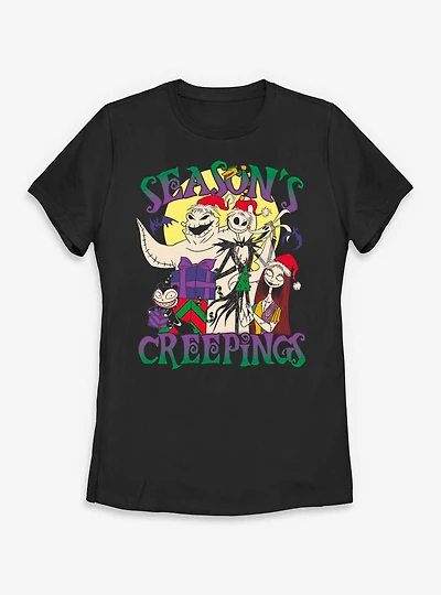 Disney The Nightmare Before Christmas Group Womens T-Shirt