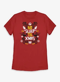 Disney The Nightmare Before Christmas No Sleep Womens T-Shirt