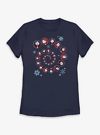 Disney The Nightmare Before Christmas NBC Sally Swirl Womens T-Shirt