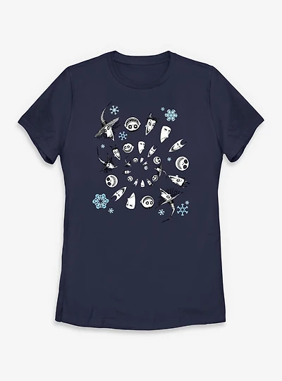 Disney The Nightmare Before Christmas NBC Treaters Swirl Womens T-Shirt