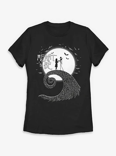 Disney The Nightmare Before Christmas Meant To Be Womens T-Shirt