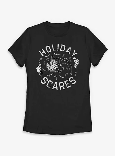 Disney The Nightmare Before Christmas Holiday Scares Doll Womens T-Shirt