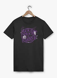 Disney The Nightmare Before Christmas LSB Warped Circle Text T-Shirt