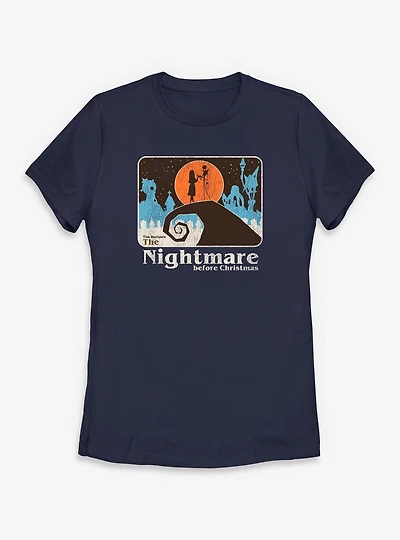 Disney The Nightmare Before Christmas Jack Hill Womens T-Shirt