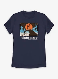 Disney The Nightmare Before Christmas Jack Hill Womens T-Shirt