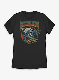 Disney The Nightmare Before Christmas Jack Spiral Womens T-Shirt