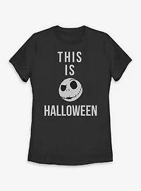 Disney The Nightmare Before Christmas This Is Halloween Womens T-Shirt