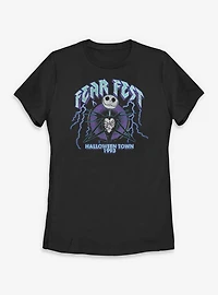 Disney The Nightmare Before Christmas Fear Of Lightning Womens T-Shirt