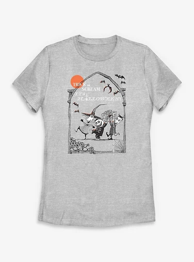 Disney The Nightmare Before Christmas Tricker Kids Womens T-Shirt