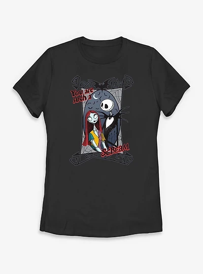 Disney The Nightmare Before Christmas NBC Team Such A Scream Womens T-Shirt