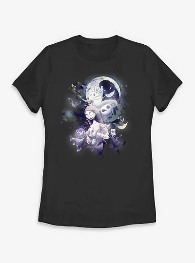 Disney The Nightmare Before Christmas NBC Glow Night Womens T-Shirt