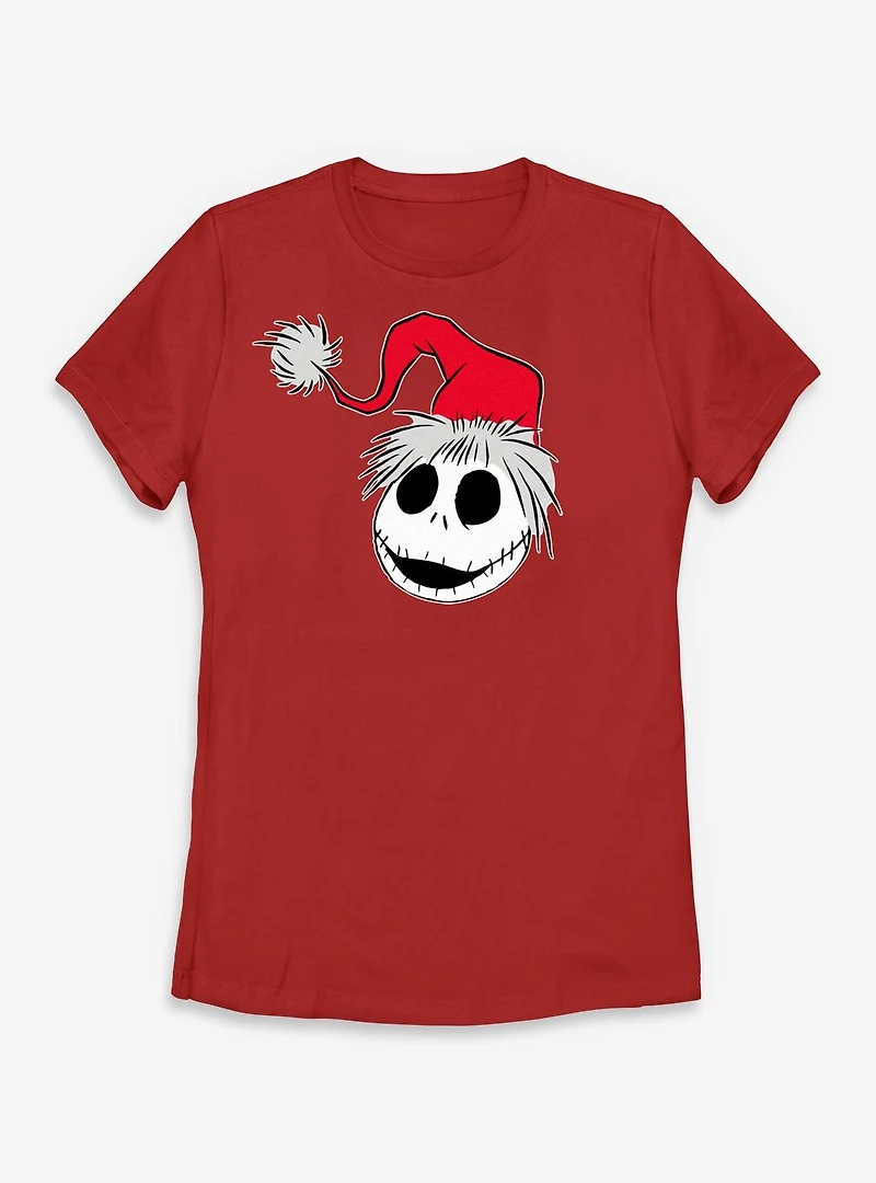 Disney The Nightmare Before Christmas NBC Xmas Pattern Womens T-Shirt