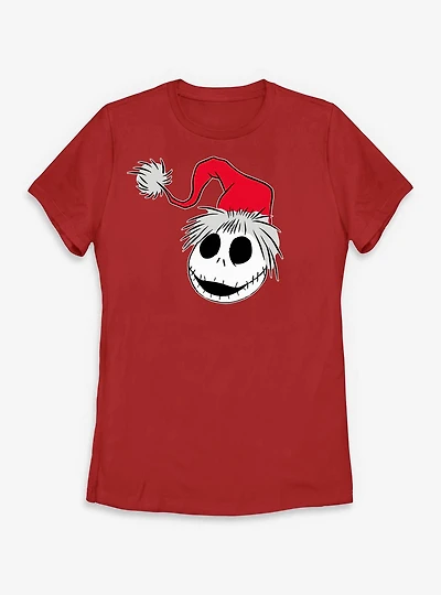Disney The Nightmare Before Christmas NBC Xmas Pattern  Womens T-Shirt
