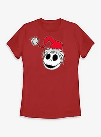 Disney The Nightmare Before Christmas NBC Xmas Pattern  Womens T-Shirt