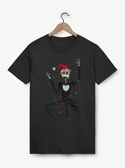 Disney The Nightmare Before Christmas Dsny NBC Lights  T-Shirt