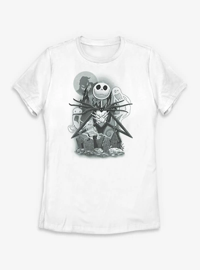 Disney The Nightmare Before Christmas To Heart Womens T-Shirt