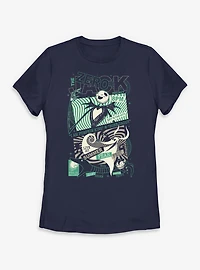 Disney The Nightmare Before Christmas Jack Zero Poster Womens T-Shirt