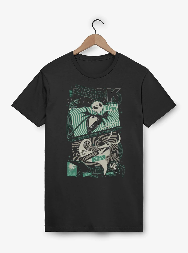 Disney The Nightmare Before Christmas Jack Zero Poster T-Shirt