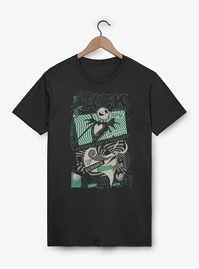 Disney The Nightmare Before Christmas Jack Zero Poster T-Shirt