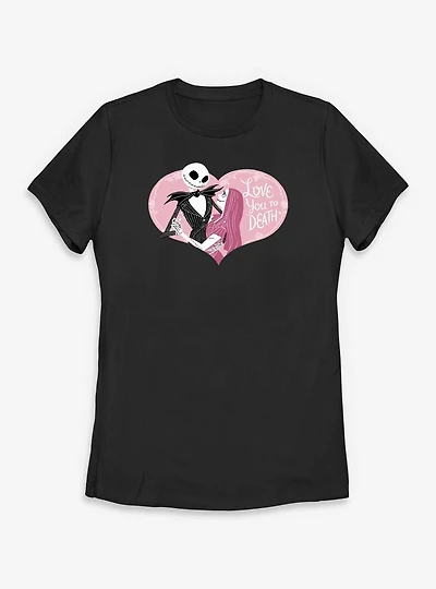 Disney The Nightmare Before Christmas Love You To Death Womens T-Shirt