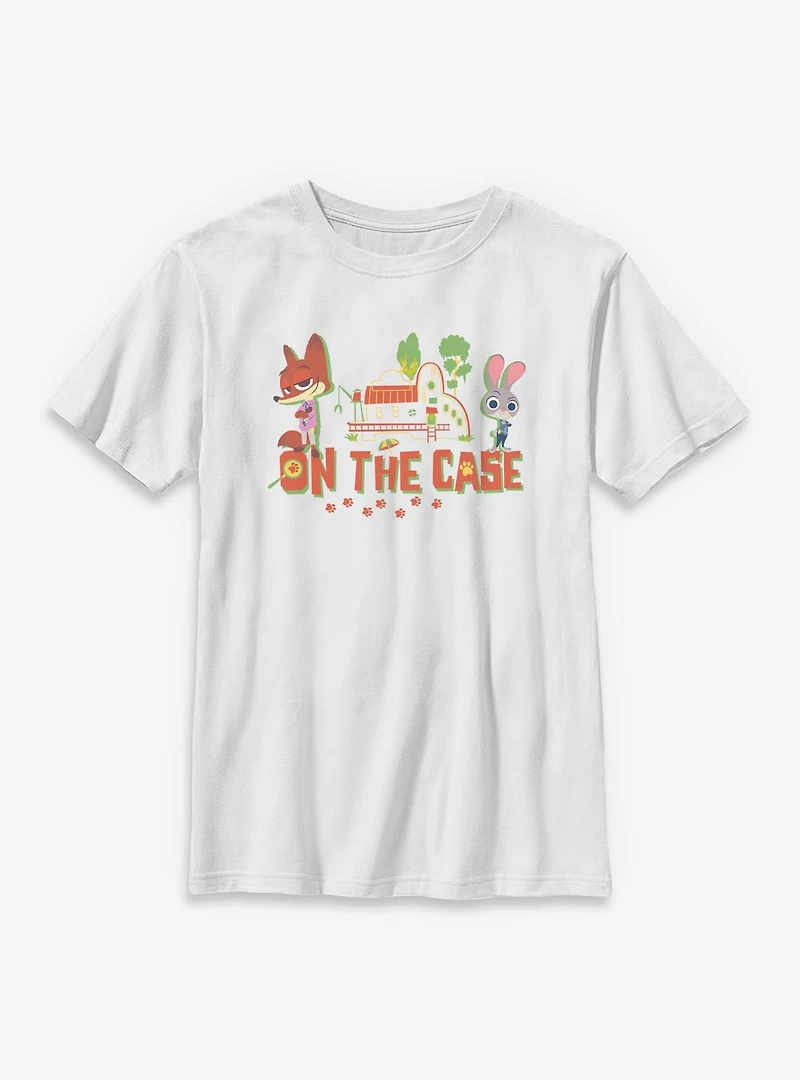 Disney Zootopia 2 On The Case Youth T-Shirt