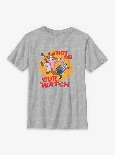 Disney Zootopia 2 Not On Our Watch Youth T-Shirt