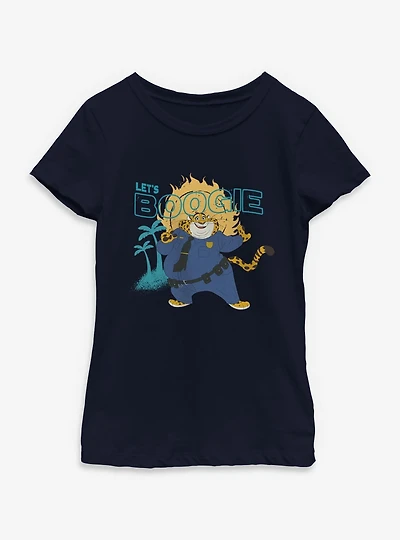 Disney Zootopia 2 Let's Boogie Clawhauser Youth Girls T-Shirt