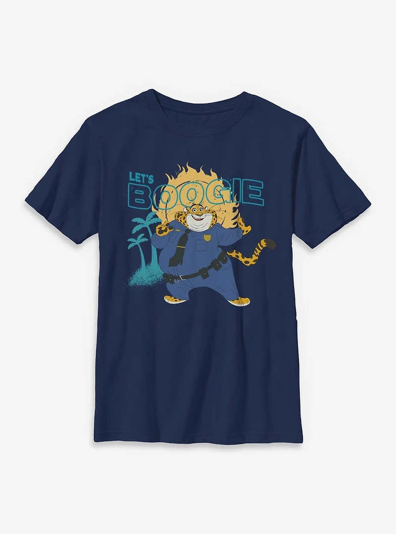 Disney Zootopia 2 Let's Boogie Clawhauser Youth T-Shirt