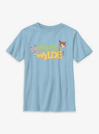 Disney Zootopia 2 Hopps & Wild Faces Youth T-Shirt