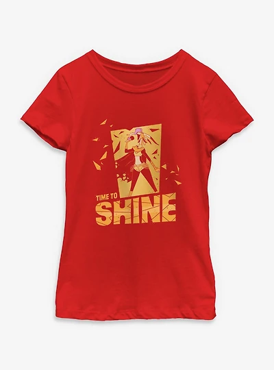 Disney Zootopia 2 Time To Shine Gazelle Youth Girls T-Shirt