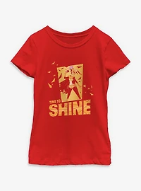 Disney Zootopia 2 Time To Shine Gazelle Youth Girls T-Shirt