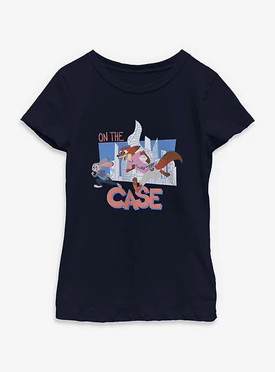 Disney Zootopia 2 On The Case Nick & Hopps Youth Girls T-Shirt