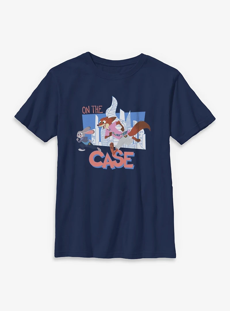 Disney Zootopia 2 On The Case Nick & Hopps Youth T-Shirt