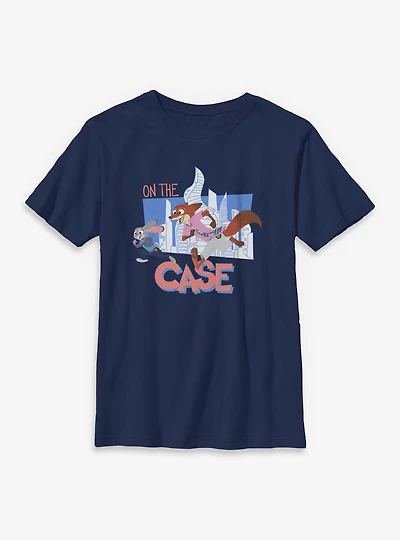 Disney Zootopia 2 On The Case Nick & Hopps Youth T-Shirt