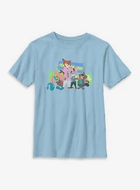 Disney Zootopia 2 Keep It Sly The City Youth T-Shirt